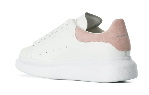 Alexander McQueen Sneakers ' White and Pink' (No box)