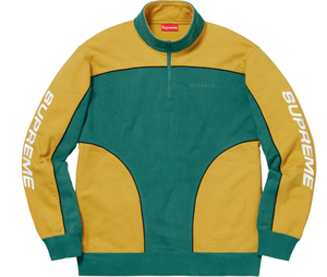 Supreme Speedway Half Zip Sweatshirt - Green