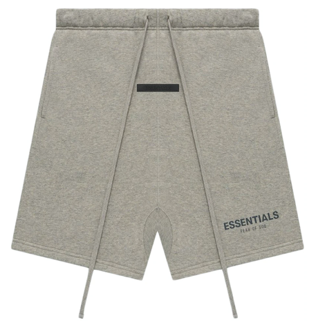 Essentials Fear of God FW21 Core Collection Shorts - Heart Oatmeal
