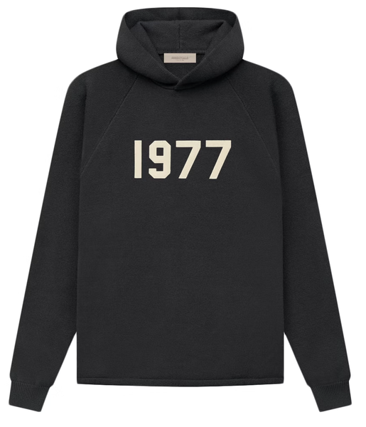 Fear of God Essentials 1977 Knit Hoodie - Iron
