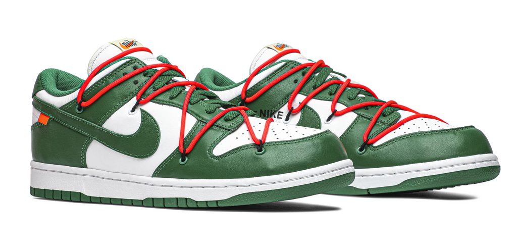 Off-White™ x Nike Dunk Low Pine Green Images