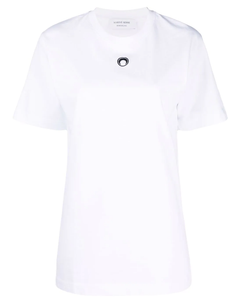 Marine Serre Moon Embroidered Shirt - White