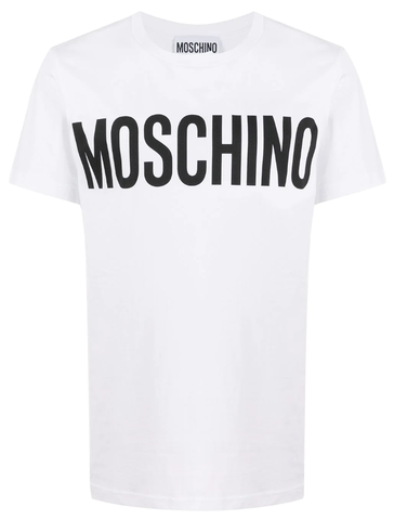 Moschino Logo Printed Shirt - White