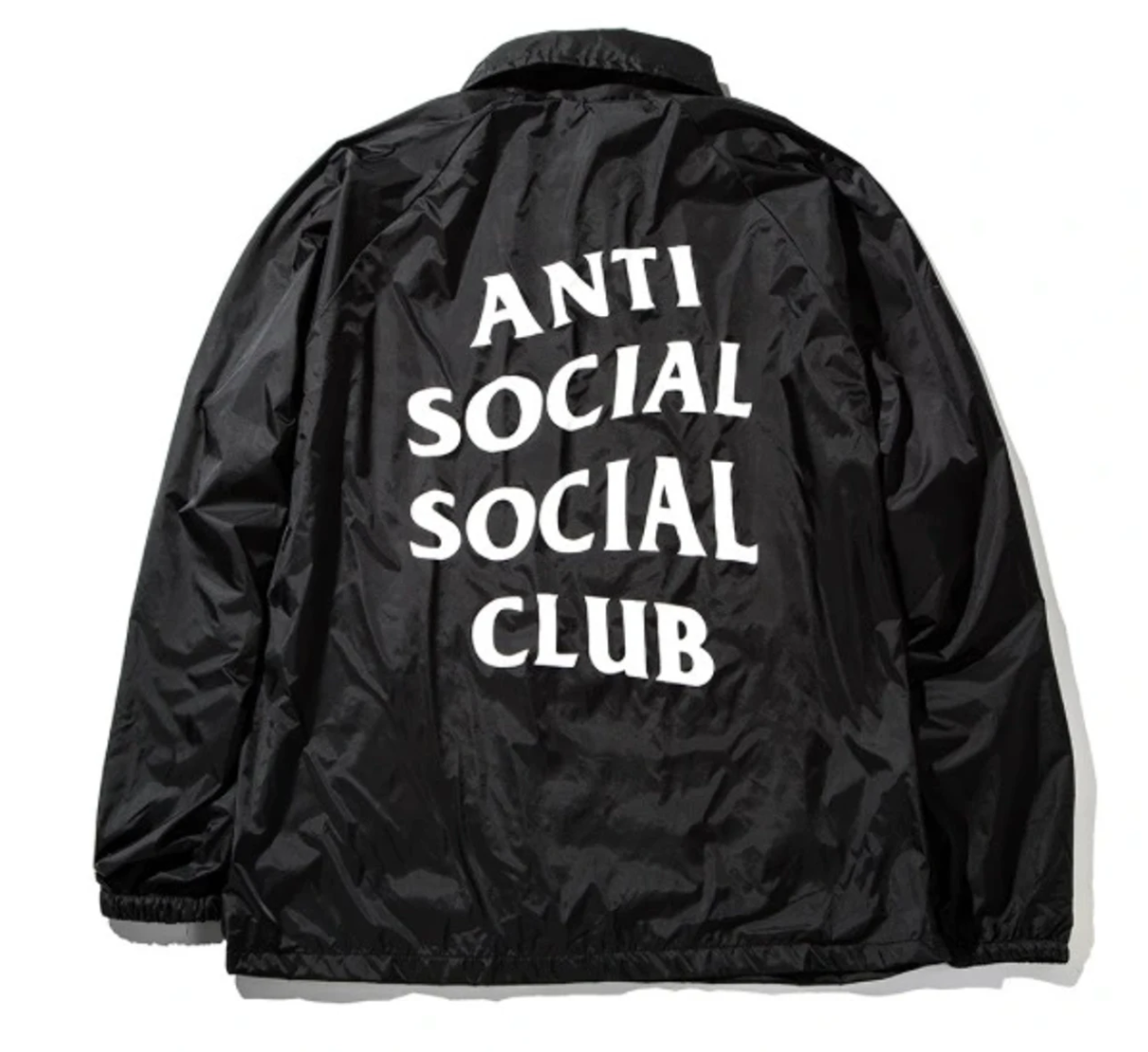 Anti Social Social Club Coach Jacket - Black