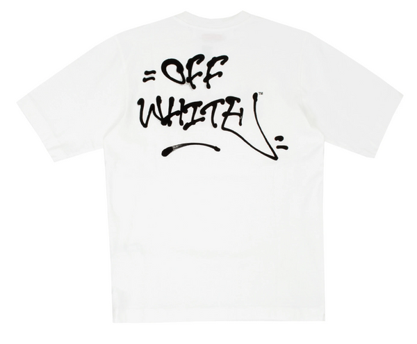 Off-White Neen Graffiti Skate OS Tee - White