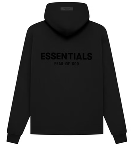 Essentials Fear of God SS22 Relaxed Hoodie - Black