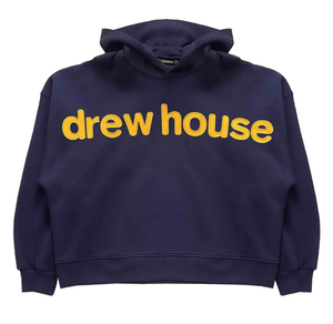 Drew House Boxy Hoodie - Navy