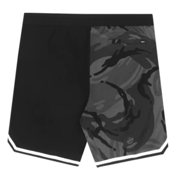 AAPE By A Bathing Ape Reversible Camo Shorts - Black