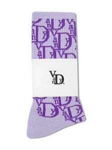 Vandy the Pink Vior socks - Purple