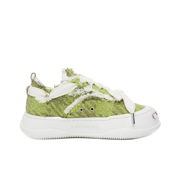 Smile Republic Low Canvas Sneaker - Grass Green