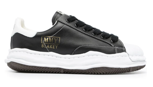 Maison MIHARA YASUHIRO Blakey Leather Sneakers - Black