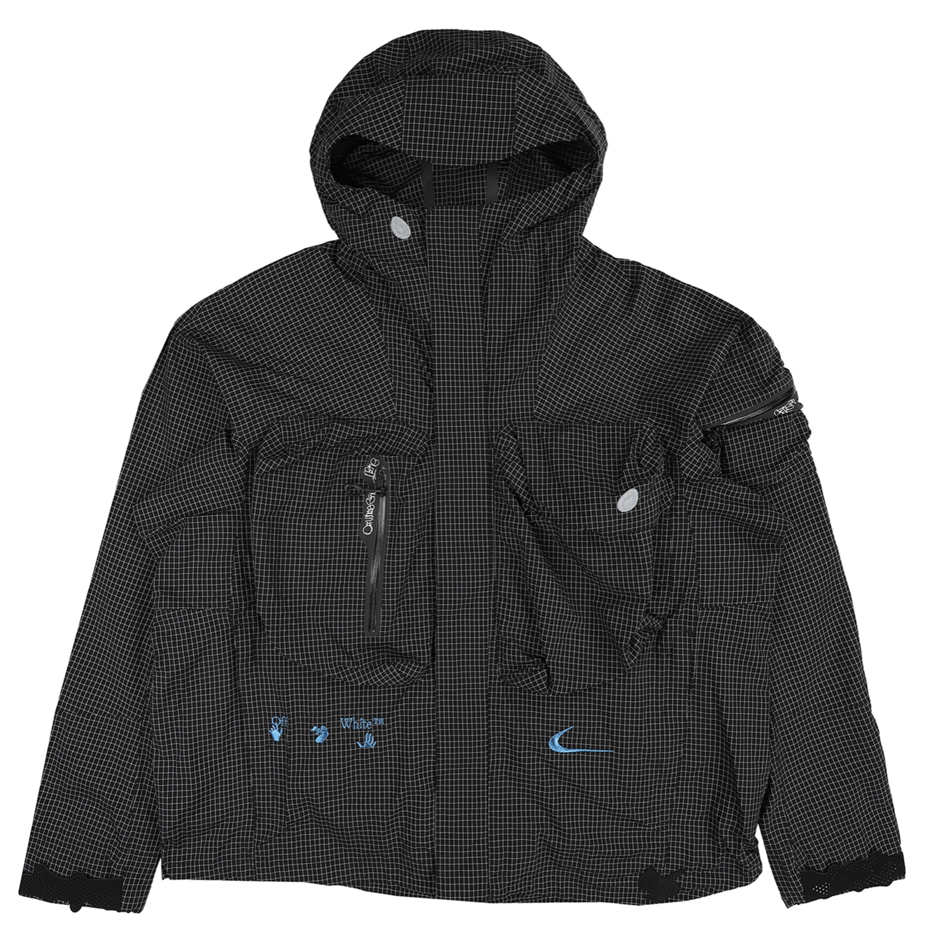 Off-White x Nike Grid Jacket - Black