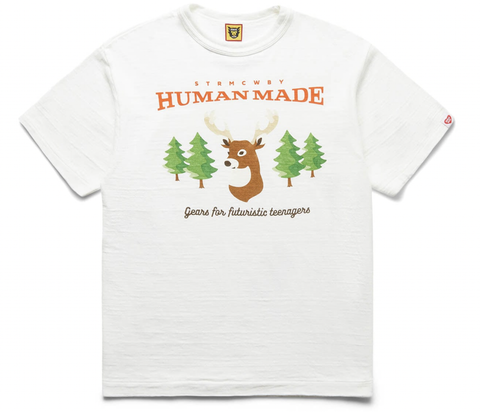 Human Made Deer Graphic Tee - White
