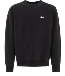 Stussy Relaxed Fit Sweatshirt - Black