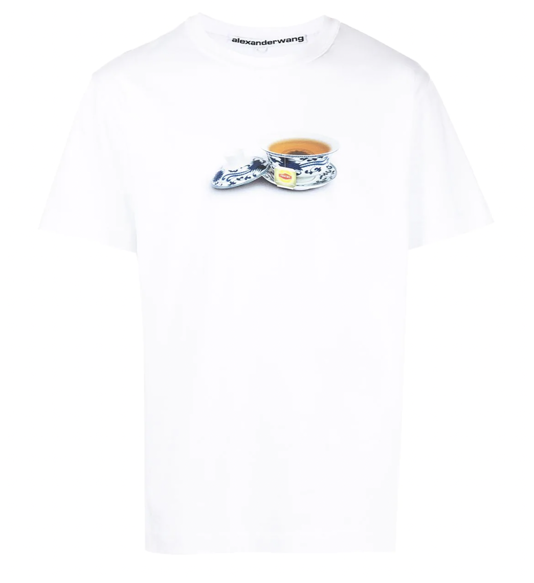 Alexander Wang Teacup Logo Shirt - White