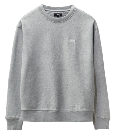 Stussy Relaxed Fit Sweatshirt - Grey